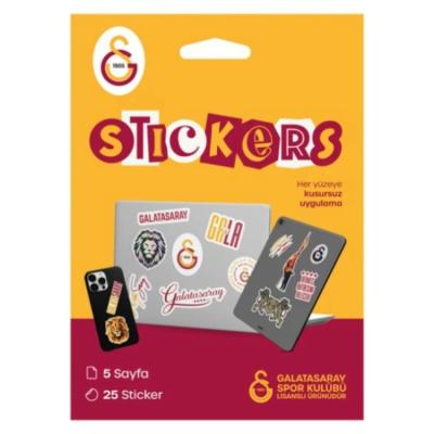 Galatasaray 24002 Sarı Sticker Paketi