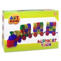 Asya Oyuncak 003 Ant Blocks 56 Parça Harfli Tren Seti