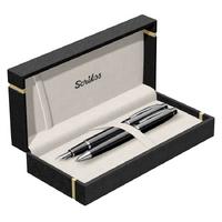 Scrikss Noble 35 Dolmakalem Tükenmez Set Siyah