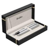 Scrikss Noble 35 Dolmakalem Tükenmez Set Mat Krom