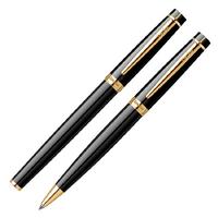 Scrikss Honour 38 Dolmakalem Tükenmez Set Siyah Altın