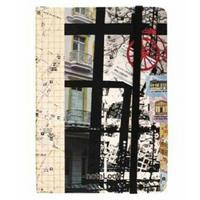 Scrikss Notelook A7 11X8cm Not Defteri Şehir 2 Harita Çizgisiz