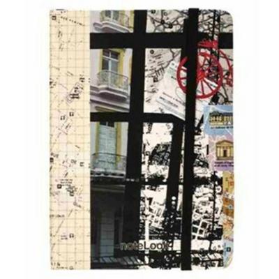 Scrikss Notelook A7 11X8cm Not Defteri Şehir 2 Harita Çizgisiz