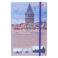 Scrikss Notelook A6 15X11cm Not Defteri İstanbul Çizgili