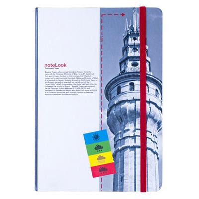 Scrikss Notelook A6 15X11cm Not Defteri Beyazıt Kulesi Çizgisiz