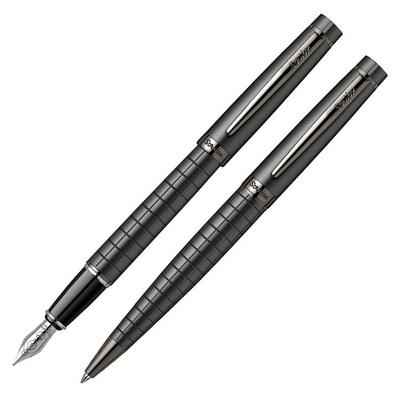 Scrikss Honour 38 Dolmakalem Tükenmez Set Mat Siyah