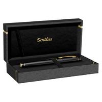 Scrikss Noble 35 Dolmakalem Mat Siyah Altın