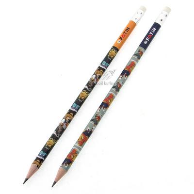 Fatih Silgili Kurşun Kalem 2B Happy Bear (Adet)