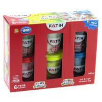Fatih Oyun Hamuru 6'Lı Set 780Gr