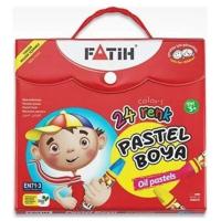 Fatih Pastel Boya Plastik Çantalı 24 Renk
