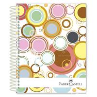 Faber-Castell Sert Kapaklı Seperatörlü Defter 3+1+1 Büyük Boy 200 Yaprak