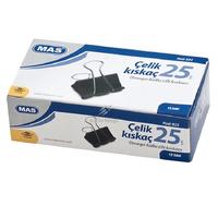 Mas 925 Çelik Kıskaç 25Mm 12'Li Paket