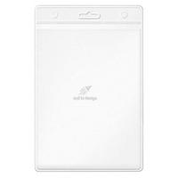 Mas Kart Poşeti Dikey Şeffaf