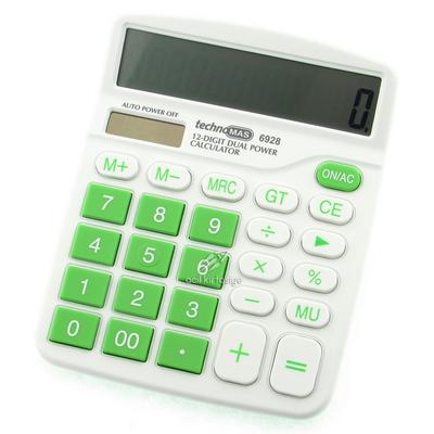 Mas 6928 Hesap Makinesi Yeşil