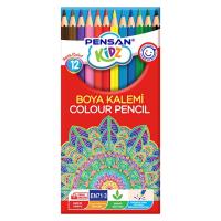 Pensan Kidz Kuru Boya Tam Boy 12 Renk