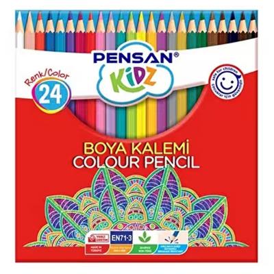 Pensan Kidz Kuru Boya Kalemi 24'Lü