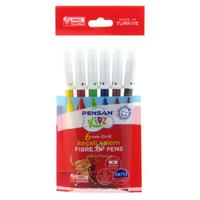 Pensan Keçeli Boya Kalemi 6'Lı