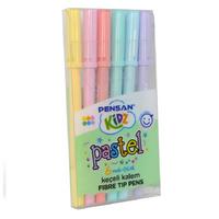 Pensan Kidz Keçeli Kalem Pastel Renkler 6'Lı Set