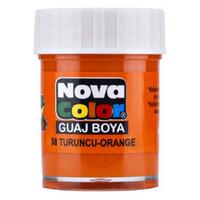 Nova Color Nc-110 Guaj Boya Şişede Turuncu