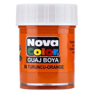 Nova Color Nc-110 Guaj Boya Şişede Turuncu
