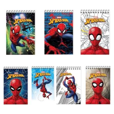 Spiderman A7 11X8cm Spiralli Not Defteri