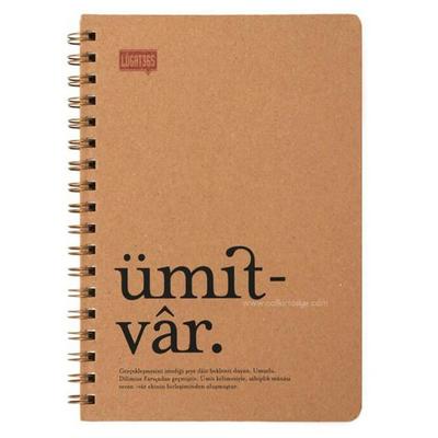 Keskin Color Lügat 365 Sp Sert Kapak Defter 17X24 100 Yaprak Noktalı Ümitvar