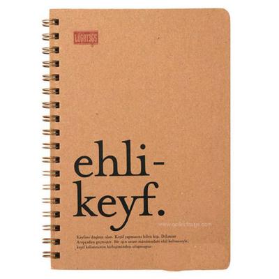 Keskin Color Lügat 365 Sp Sert Kapak Defter 17X24 100 Yaprak Noktalı Ehlikeyf