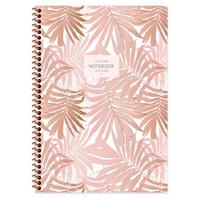 Keskin Color La Plume Leaves Spiralli Hafif Defter A4 80 Yaprak Kareli