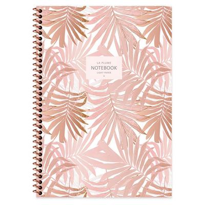 Keskin Color La Plume Leaves Spiralli Hafif Defter A4 80 Yaprak Kareli