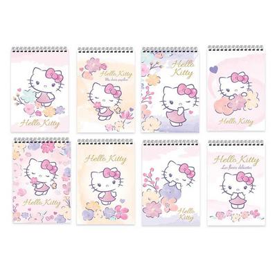 Hello Kitty Spiralli Not Ödev Defteri A7 (Adet)