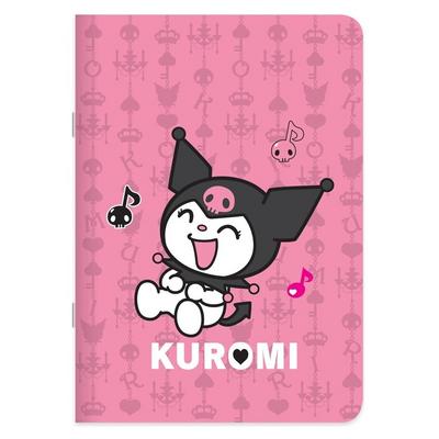 Kuromi Karton Kapaklı Stickerlı Defter 40 Yaprak