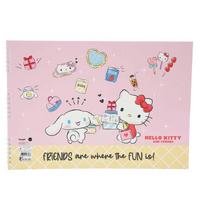 Hello Kitty Spiralli Resim Defteri 25X35cm 15 Yaprak