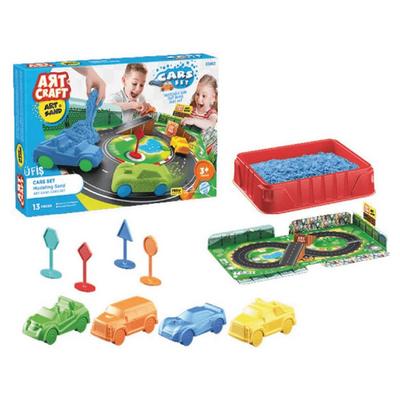 Art Craft Kinetik Oyun Kumu Seti 03463 Arabalar