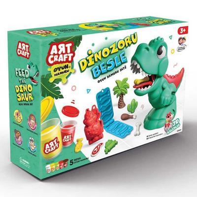 Art Craft Oyun Hamuru Seti 03814 Dinozoru Besle