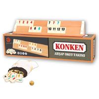 Star Konken Ahşap Okey Takımı