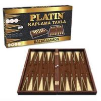 Star Platin Kaplama Tavla Büyük Boy