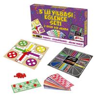 Star 3'Lü Yılbaşı Eğlence Seti Tombala, Kızmabirader, Araba Yarışı