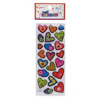 Ticon Sticker Puffy Kabartma Etiket 348885 Kalp