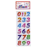 Ticon Sticker Puffy Kabartma Etiket 348893 Sayılar