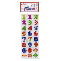 Ticon Sticker Puffy Kabartma Etiket 348894 Sayılar My Love