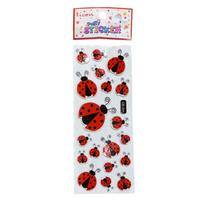 Ticon Sticker Puffy Kabartma Etiket 348899 Uğur Böceği