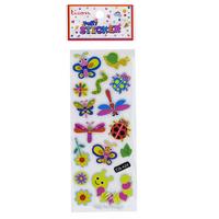 Ticon Sticker Puffy Kabartma Etiket 348910 Böcekler