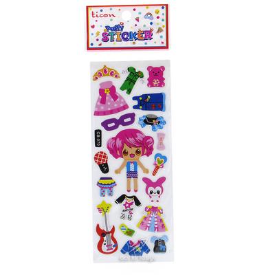 Ticon Sticker Puffy Kabartma Etiket 348922 Kıyafetler