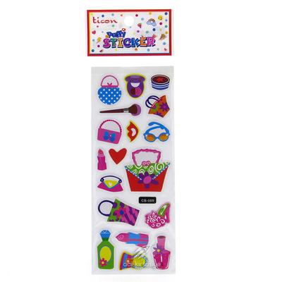 Ticon Sticker Puffy Kabartma Etiket 348928 Beauty