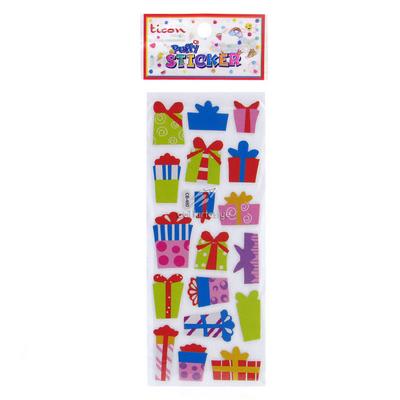 Ticon Sticker Puffy Kabartma Etiket 348932 Hediye Kutusu