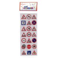 Ticon Sticker Puffy Kabartma Etiket 389483 Trafik İşaretleri