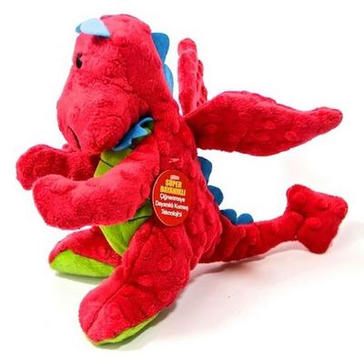 Peluş Dinazor Köpek Oyuncağı Sesli Pembe