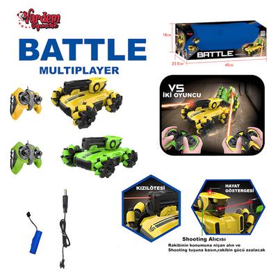 Vardem 666-805 Battle Uzaktan Kumandalı Akrobat Tank Çiftli
