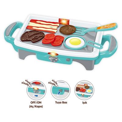 Vardem Qf2908g-1 Işıklı Sesli Teppanyaki Mini Mangal