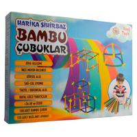 Kids Kaşif Bambu Çubuklar 300 Parça